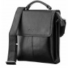 Мужская черная деловая сумка KARYA через плечо (KY07223black)
