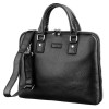 Мужская стильная кожаная сумка KARYA черная (KY07278black)