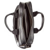 Деловая кожаная сумка KARYA из кожи для мужчин (KY07284black)