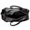 Дорожная презентабельная кожаная сумка KARYA черная (KY07386black)