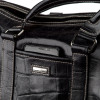 Дорожная презентабельная кожаная сумка KARYA черная (KY07386black)