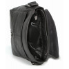 Мужская сумка из натуральной кожи Shvigel черная (SH0853black)