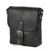 Мужская сумка из натуральной кожи Shvigel черная (SH0853black)