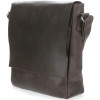 Мужская сумка Shvigel из коричневой кожи Crazy Horse (SH0886brown)