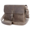Мужская сумка Shvigel из Crazy Horse коричневая (SH0980brown)