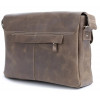 Мужская сумка Shvigel из Crazy Horse коричневая (SH0980brown)