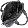 Мужская кожаная сумка Shvigel под документы и ноутбук (SH01100black)