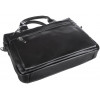 Мужская сумка из натуральной кожи Shvigel для документов и ноутбука (SH0036black)