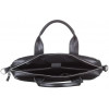 Мужская кожаная сумка Shvigel из гладкой кожи (SH0041black)