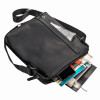 Мужская сумка Shvigel из натуральной кожи Crazy Horse (SH0098black)