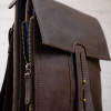 Мужская сумка Shvigel из кожи Crazy Horse на плечо с ручкой (SH0104brown)