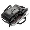 Мужская кожаная сумка Shvigel из гладкой кожи под документы (SH0107black)