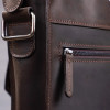 Мужская сумка Shvigel из кожи Crazy Horse горизонтальная (SH0109brown)