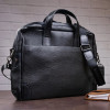 Мужская кожаная сумка Shvigel в современном стиле (SH0110black)