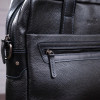 Мужская кожаная сумка Shvigel в современном стиле (SH0110black)