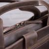 Кожаная сумка Shvigel из Crazy Horse для мужчины (SH0115brown)
