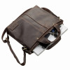 Кожаная сумка Shvigel из Crazy Horse для мужчины (SH0115brown)