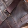 Кожаная сумка Shvigel из Crazy Horse для мужчины (SH0115brown)