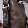 Кожаная сумка Shvigel из Crazy Horse для мужчины (SH0115brown)