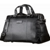Мужская кожаная сумка Shvigel для деловых поездок (SH0120black)