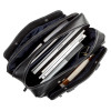 Мужская кожаная сумка Shvigel для командировок (SH0123black)