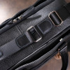 Мужская кожаная сумка Shvigel для командировок (SH0123black)