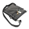 Стильная кожаная мужская сумка Shvigel черная (SH01124black)