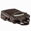 Кожаная вертикальная сумка Shvigel формата А4 (SH0168brown)