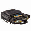 Кожаная сумка Shvigel Crazy Horse под А4 (SH0169black)