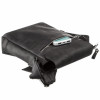 Сумка мужская кожаная Shvigel Crazy Horse с клапаном черного цвета (SH0171black)