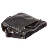 Кожаная сумка Shvigel из натуральной кожи черная (SH09113black)