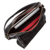 Мужская горизонтальная сумка мессенджер из кожи Shvigel (SH09116black)