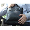 Кожаная мужская сумка с ручками Bostanten (bs0104-1black)