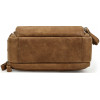 Мужская сумка кожаная коричневая Contact's cs0203brown