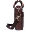 Кожаная мужская сумка для ноутбука Contact's (cs0208brown)