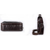 Мужская сумка из кожи через плечо среднего размера Franco Rossi (fr00N17brown)